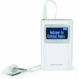 Roberts Radio Sports DAB5 DAB/DAB+/FM Personal Digital Radio - White