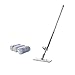 Produktbild Finebuying Flat Mop Hände Frei Waschbarer Mopp Reinigungswerkzeug Flacher Rotierender Automatischer Wasser-zusammendrückender Mopp (Grau)