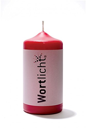 WORTLICHT – ICH LIEBE DICH WEIL… SPRECHENDE KERZE - 2