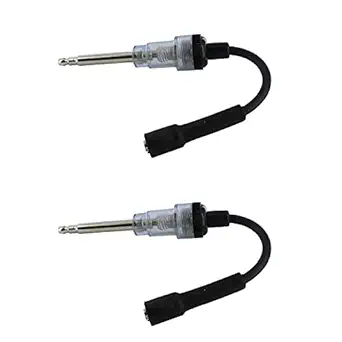 ABN Inline Spark Plug Tester - Straight Boot Ignition Test Light 2-Pack for Small Engine Car, Motorcycle, Lawn Mower, Chainsaw