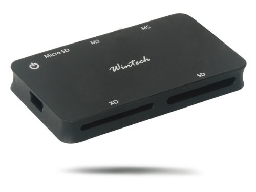 Wintech ALL IN ONE CR-25 externes Kartenlesegerät schwarz