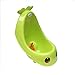Whale Potty Training Urinal for Boys with fun aiming target (Green)