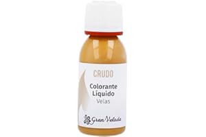 GRAN VELADA Colorante liquido per candele grezzo: Tonalità crema morbide, miscela bianca, gialla e rossa. Facile da usare, conveniente e senza grumi. Crea candele colorate con poche gocce | 30 ml