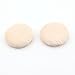 2 PCS 6cm Circular Velour Face Powder Puff Cosmetic Makeup Sponges