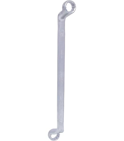 Clé à œil Contre Coudée BGS 1186 - Extra Longue - 13x15mm - Acier Chrome-vanadium