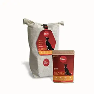 Rawr4Dogs | Rex Series - Freeze Dried | Chicken, Goats and Pumpkins Recipe | Pack of 12 - 75 GMS Each | Makes 2.75 kg of Meals