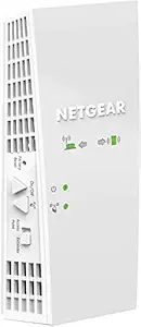 NETGEAR Wi-Fi Mesh Range Extender EX6250 - Coverage Up to 1500 sq ft and 25 Devices with AC1750 Dual Band Wireless Signal Booster and Repeater (Up to 1750 Mbps Speed) + Mesh Smart Roaming, White