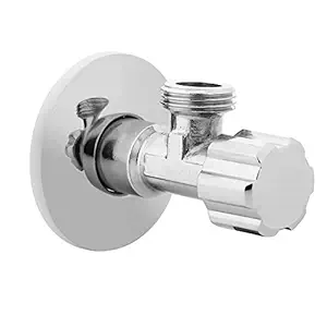 KOHLER Small Chrome Polished 1/2-Inch 11568IN-7-CP Angle Valve (Silver)