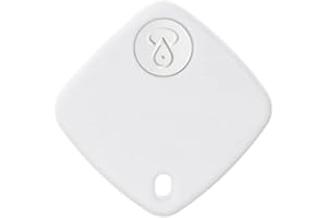 NTAANOO Buscador de Objetos Bluetooth, Air Tracker Tag Compatible con Buscar Apple (Sólo iOS), Localizador con Llavero, Rastreador para Llaves/Carteras/Equipaje, Batería Reemplazable