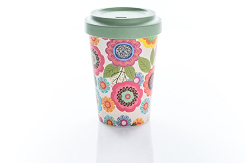 Coffe to go Becher Bamboo Cup (Flower Power)