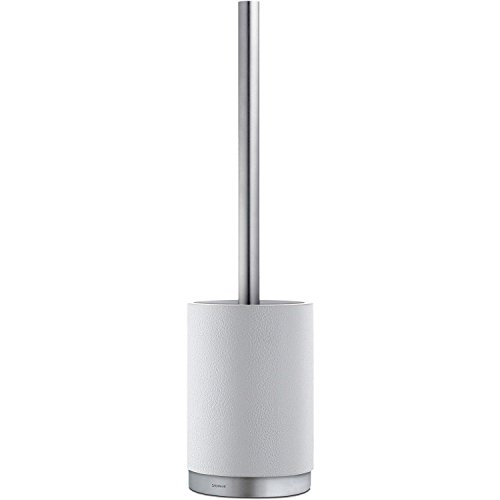 Blomus 68970 WC-Bürste Set "Ara" in Grau/Silber, Edelstahl, 10 x 10 x 45 cm