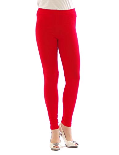 YESET Femme Legging Longueur Longues caleçons en Coton Rouge XL