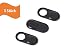 Produktbild Hochwertige selbstklebende Kameraabdeckungen mit starkem 3M Kleber – inklusive Top Reinigungstuch & informatives E-Book – Anti Spionage Schutz – Laptop Webcam Cover – Ultra dünnes Design – 3er Pack