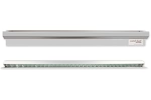 FRANZ MENSCH 1 Stück Hygostar Catch-ball-System, Infobord Powergrip, silber, L: 100cm, B: 5,5cm, H: 2,3cm, Catch-ball-System, Klemmleiste, Klemmschiene