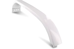 DL-pro Tirador de puerta 317 x 70 mm blanco para Bosch 369547 00369547 tirador para frigorífico, frigorífico, congelador, combinación de nevera y frigorífico