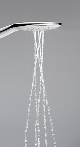 hansgrohe Raindance Select S 150, wassersparende Handbrause, 3 Strahlarten, weiß/chrom - 5