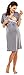 Zeta Ville - Women's Maternity Nursing Nightdress Breastfeeding Nightie - 362c (Graphite, UK 14/16)