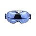 Produktbild Anti-Fog Double-Layer-Objektiv Adult Skibrille Outdoor Bergsteigen Reiten Winddicht Sand Spiegel Schwarz