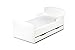 Produktbild Leomark KINDERBETT 140x70 mit Schublade Funktionsbett Einzelbett mit Matratze Motiv: weiß Sehr Einfache Montage, Bettkasten