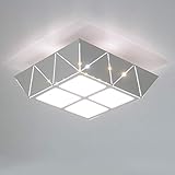 Cortina de Lámpara Perfecta: Pantalla seleccionada de alta calidad en PMMA, resistente, resistente a la intemperie, mejor transmisión de luz, luz uniforme liberada. Aspecto hermoso, perfecto incluso si las luces están apagadas