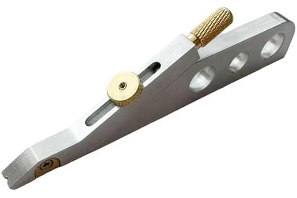 Luthier Gitarr Nut Scribe Verktyg för reparation och byggnad | för premium aluminiumlegering kropp, metallkonstruktion, motstår slitage, lätt 106 mm längd, professionell kvalitet