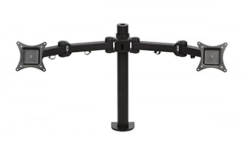 iiglo MM200 Monitorhalterung für 2 Monitore bis 27 Zoll schwenkbar-neigbar