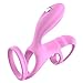 Price comparison product image Amarzk Vib~rating Stimulation Pe~nis Ring Delay Male Massage Toy