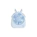 Produktbild Gxrzyclh Mini-Lüfter Wiederaufladbarer tragbarer USB-Lüfter Handheld-Lüfter 3-stufiger USB-Mini-handlicher Kleiner USB-Desktop-Lüfter-Kühler,Blue