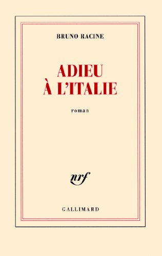 couverture de : Adieu &agrave; l'Italie
