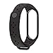 Produktbild Neubula Uhrenarmbänder Ersatz für Xiaomi Mi 4, Sport Weicher TPE Silikon Einfarbig Dauerhaft Uhrenarmband Ersatzband Armbänder, Wristband Armbänder Kompatibel mit Xiaomi Mi Band 4 (Schwarz)