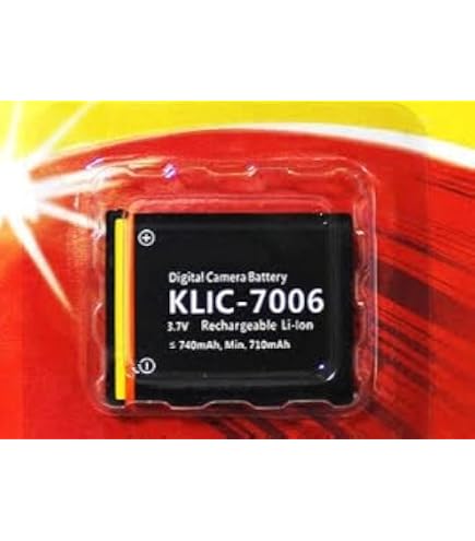 Batterie Kodak KLIC-7006|Batteria ricaricabile Litio-Ioni Kodak KLIC