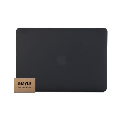 GMYLE Hard Case 11Zoll Cover case Schwarz, Grau – Notebooktaschen (27,9 cm (11 Zoll), Cover case, Schwarz, Grau, Kautschuk, Silikon, MacBook Air 11, 300 mm) - 2
