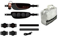 SlenderSport EMS Ab Muscle Toning Belt - Tone up your abdominals for that slender washer board look with this multi-functional fitness training / slimming machine that also develops arms and calves