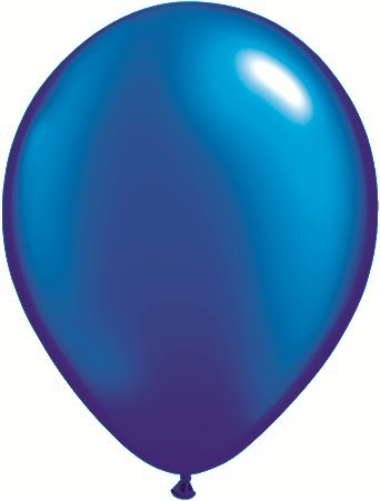 DeCoArt… 60 Latexballon Luftballon je 20x metallic weiß, hellblau, blau ca. 28 cm (Ballongas geeignet) und ein weißes Aufblasventil sowie ein DeCoArt…Infoblatt - 3
