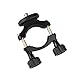 Produktbild Lorsoul Ersatz für DJI OSMO Mobile 2 / Glatte Q 4 Fahrradhalterung Halter-Klipp-Smartphone Gimbal Fahrrad Stabilizer Clamp