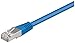 Produktbild Goobay CAT5e SFTP Netzwerkkabel (2x RJ45, 0,25m) blau