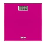 pèse-personne Tefal PP1063V0 Báscula personal electrónica Plaza Rosa - Báscula de baño (Báscula personal electrónica, 150 kg, 100 g, kg, lb, ST, Plaza, Rosa)