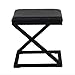 Produktbild LANA Nordic Simple Hocker - Dressing Hocker Square Hocker Schmiedeeisen Schuhe Bank Sofa Hocker Bekleidungsgeschäft Umkleidekabine Hocker Nagelstudio (Farbe : A)