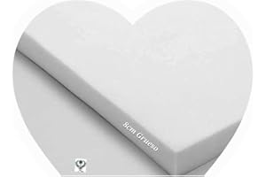 TAPIZADOS LUXOR GOMAESPUMA en PLANCHAS/Espuma BLANDA y DURA/Espuma poliuretano/Colchones para CUNA/Planchas de ESPONJA (110cm x 60cm x 8cm/Colchón cuna BLANDO- SUAVE, Espuma BLANDA/SUAVE 18KD)