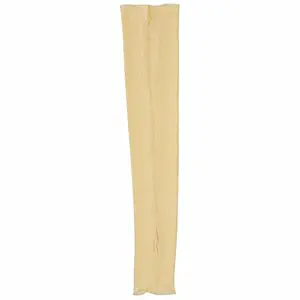 Kuber Industries Cotton 2 Piece Fingerless Arm Sleeves Gloves Set - Cream