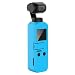 Produktbild Silikon Hülle für DJI OSMO Pocket, Handheld Gimbal Silikon Schutzhülle Schutzhülle mit Handheld Lanyard Protective Zubehör (Blau)