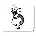 Produktbild AOCCK Gaming Mauspads, Gaming Mouse Pad American Kokopelli with Flute Anasazi Aztec Fertility Fun Hopi Music 11.8"x 9.8" Decor Office Nonslip Rubber Backing Mousepad Mouse Mat
