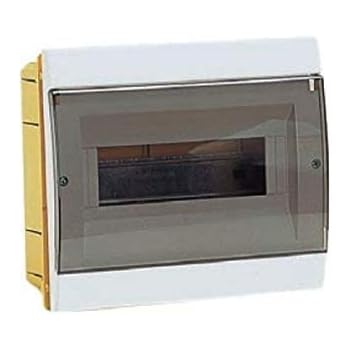 Centralino Da Incasso Con Sportello 6/10 Moduli - Sottodistribuzione IP40 Nero - Foto 7