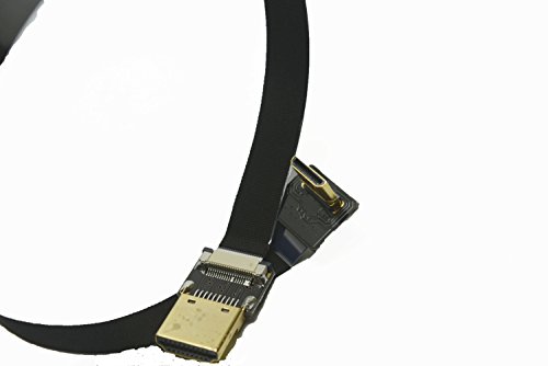 Neue schwarze FPV HDMI Kabel Mini Schnittstelle zu Standard-Schnittstelle für 5D3 5D2 GH3 GH2 5N 5T 5R 7N 50CM - 6