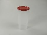 Original Tupperware TUPPERWARE Circular 650 ml rot Eidgenosse rund Dose Box Trockenvorrat Vorrat 8684