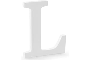 FIND IT, FIND THE BEST PRODUCTS FIND IT Letras de Madera mayúscula Decorativa 20cm (L)