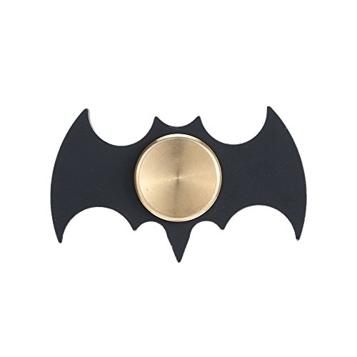 Anself Novel Metal Aluminium Alloy Fidget Finger Hand Spinner Spin Widget Focus Toy EDC Pocket Desktoy Gift for ADHD Children Adults Relieve Stress Anxiety Hybrid Ceramic Bearing Bat Design Anself Novel Metal Aluminium Alloy Fidget Finger Hand Spinner Spin Widget Focus Toy EDC Pocket Desktoy Gift for ADHD Children Adults Relieve Stress Anxiety Hybrid Ceramic Bearing Bat Design