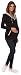 Happy Mama. Women's Maternity Nursing Hoodie Sweatshirt Contrast Details. 124p (Black, UK 10/12, L)