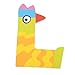 Tatiri Crazy Bird Letter L (Orange/Yellow)