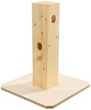 Elmato 10520 Knabberbaum 'Rübli' mit div.Löchern ohne...